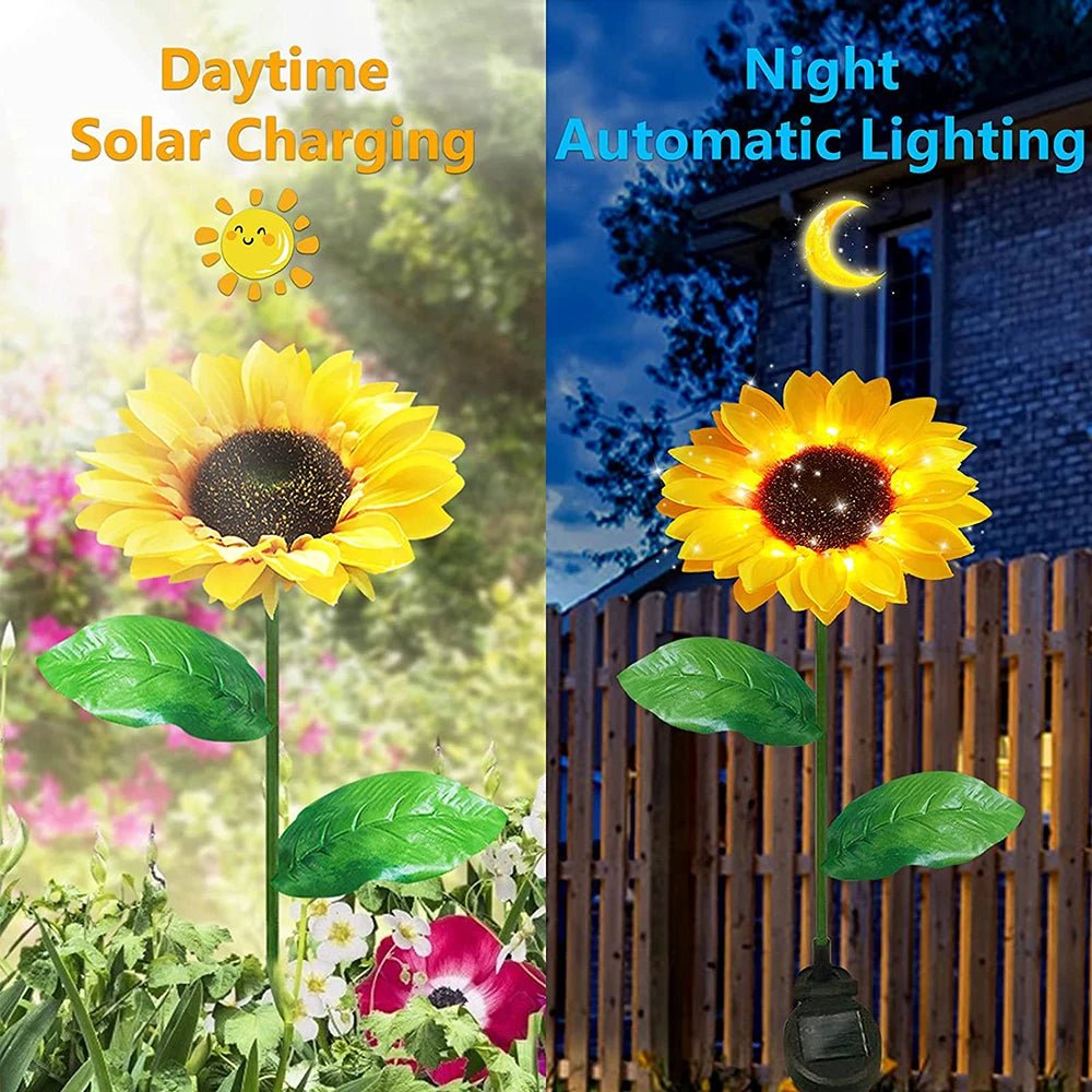 Solar Garden Sunflowers Lights - Solsmart